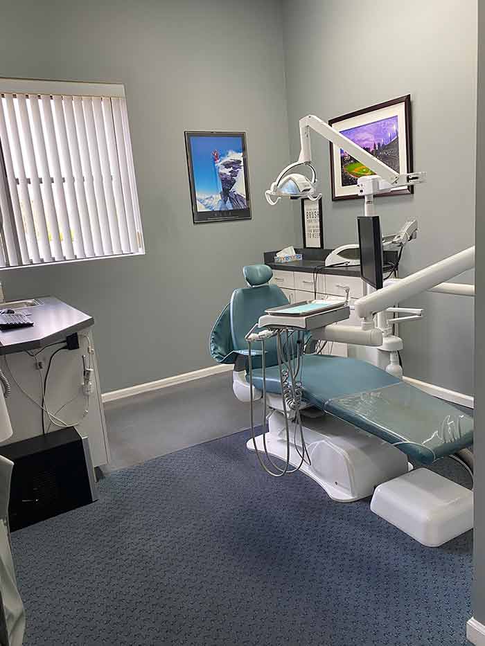 Dental chair at Gary C Mangieri, DMD PLLC Office.
